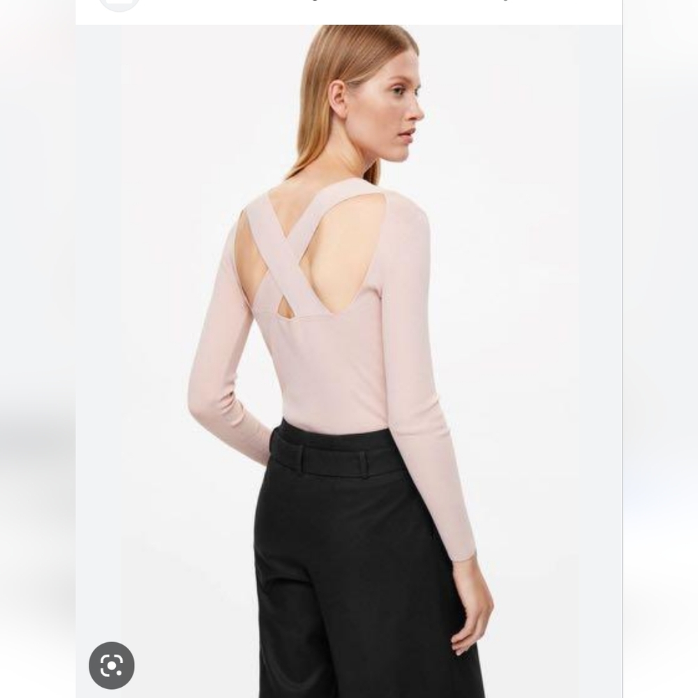 COS Women's Pink Sweater